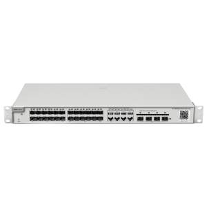 Reyee RG-NBS5200-24SFP/8GT4XS Ruijie Reyee Cloud Managed L3 Aggregation Switch - Alta densidad de fibra con 24 ranuras SFP