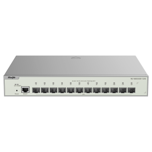 Reyee RG-NBS5500-12XS Ruijie Reyee Cloud Managed L3 Switch - 12 Ranuras SFP+ de 10 Gbps dedicadas para fibra -