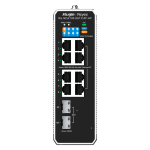 Reyee RG-NIS2100-8GT2SFP-HP Ruijie Cloud Managed Industrial L2 Switch - 10 Puertos Totales (8 GE / 2 Uplinks 1G SFP) -