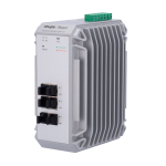 Reyee RG-NIS3100-4GT2SFP-HP Ruijie Cloud Managed Industrial L2 Switch - 6 Puertos Totales (4 GE / 2 Uplinks 1G SFP) -