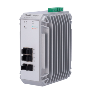 Reyee RG-NIS3100-4GT2SFP-HP Ruijie Cloud Managed Industrial L2 Switch - 6 Puertos Totales (4 GE / 2 Uplinks 1G SFP) -