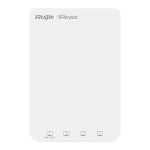 Reyee RG-RAP1200(P) Reyee - AP de Pared Omnidireccional Wi-Fi 5 - Frecuencia 2.4 y 5 GHz - Velocidad transmisión