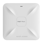 Reyee RG-RAP2260 Reyee - AP Omnidireccional Wi-Fi 6 - Frecuencia 2.4 y 5 GHz - Soporta 802.11a/b/g/n/ac/ax -