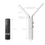 Reyee RG-RAP52-OD Reyee - AP Omnidireccional Wi-Fi 5 - Apto para Exteriores IP65 Diseño Compacto - Soporta