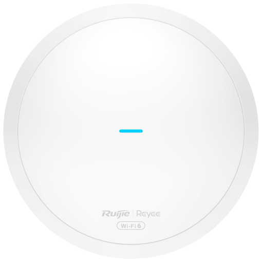 Reyee RG-RAP62 Reyee - AP Omnidireccional Wi-Fi 6 - Frecuencia 2.4 y 5 GHz / 80MHz Ancho de Canal - Soporta
