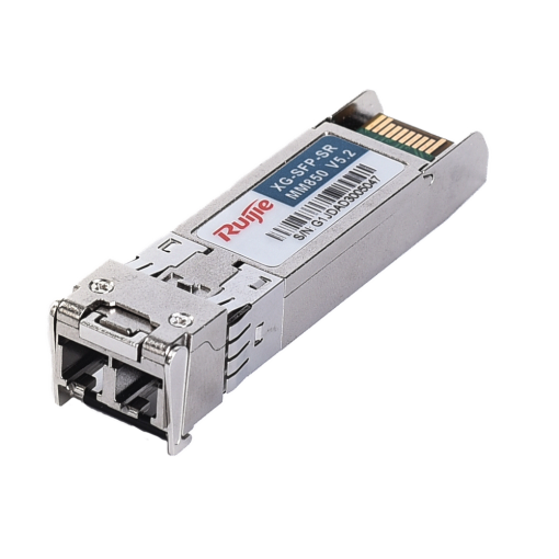 Ruijie RG-XG-SFP-SR-MM850 Módulo transceptor SFP+ de Ruijie - Estándar Ethernet 10GBASE-SR - Conector de tipo LC Duplex