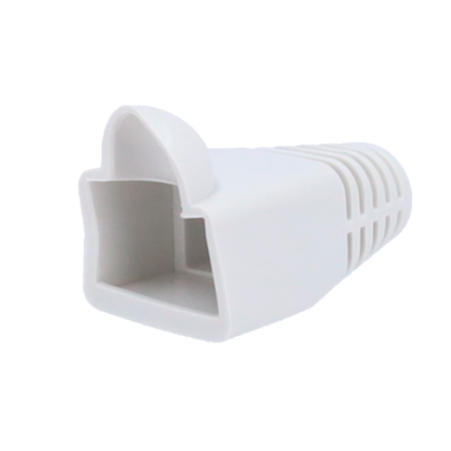 OEM RJ45-BOOTCAP-W Funda protectora RJ45 Compatible con cables UTP CAT6 y CAT5