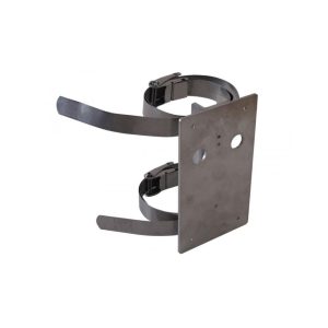 OPTEX RLS-PB Soporte de acero inoxidable para instalar los detectores Redscan en postes