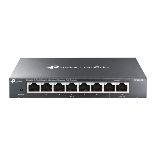 TP-Link RP108GE Switch reverse PoE gigabit TP-Link Omada de 8 canales