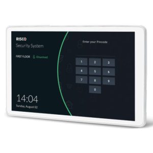 Risco RP432KPTP00A Teclado pantalla táctil 8" IPS Riscontrol para LightSYS+ con lector de proximidad