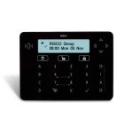 Risco RPKELPB0000B Teclado táctil Elegant Negro con Lector de Proximidad de Grado 3, para LightSYS+(no incluye tags de