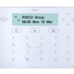 Risco RPKELPWT000B Teclado táctil Elegant con Lector de Proximidad de Grado 3, blanco, para LightSYS+ (no incluye tags de
