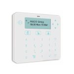 Risco RPKELPWT000B Teclado táctil Elegant con Lector de Proximidad de Grado 3, blanco, para LightSYS+ (no incluye tags de