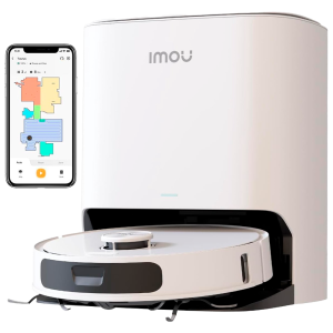 Imou RV-L31-C-11-IMOU Imou Robot Aspirador RV3 - 8500Pa / 6400 mAh - Barrido, Aspirado y Mopeado - Autolimpiado -