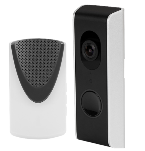 Risco RVDBA701000A Videoportero WiFi con timbre inalámbrico
