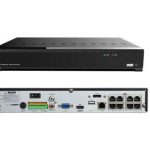 Risco RVNVR084K1RA Grabador NVR 8CH POE 12MP VUpoint RISCO