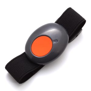 Risco RWT51P80000B Pulsador de Pulsera de Alarma de Pánico de 1 botón vía radio unidireccional Risco