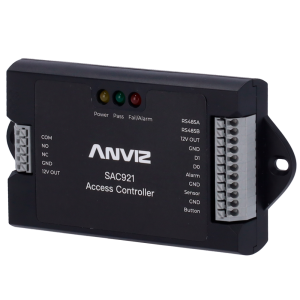 Anviz SAC921 Controladora de acceso - Tarjeta o PIN - 1 puerta | Comunicación TCP/IP y WiFi - 1 lector por