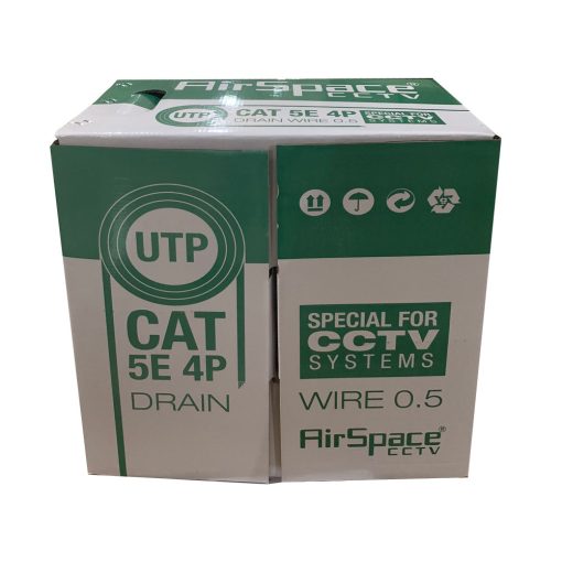 Airspace SAM-4444N Rollo de 305 metros de Cable U/UTP CAT5e 4x2x24AWG LSZH