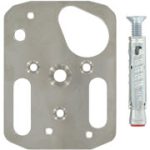 HONEYWELL SC110 Placa de montaje para detectores sísmicos HONEYWELL-127 (SC100) y HONEYWELL-128 (SC105)