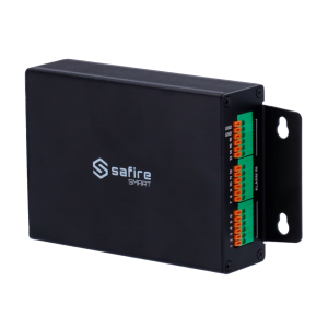Safire Smart SF-ALARM1606-USB Safire Smart - Caja de entradas y salidas de alarma - 16 Entradas de alarma - 6 Salidas de