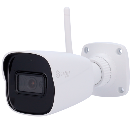 Safire Smart SF-IPB080A-4WE1 Safire Smart - Cámara Bullet WiFi E1 Inteligencia Artificial - Resolución 4 Megapíxel