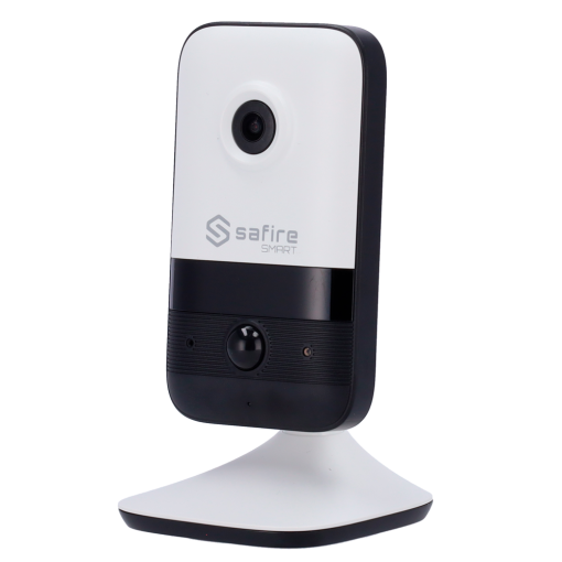 Safire Smart SF-IPCU014A-4B1W-PIR Safire Smart - Cámara Cube IP gama B1 WiFi - Resolución 4 Megapíxel (2560x1440) - Lente 2.1 mm