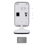 Safire Smart SF-IPCU014A-4B1W-PIR Safire Smart - Cámara Cube IP gama B1 WiFi - Resolución 4 Megapíxel (2560x1440) - Lente 2.1 mm