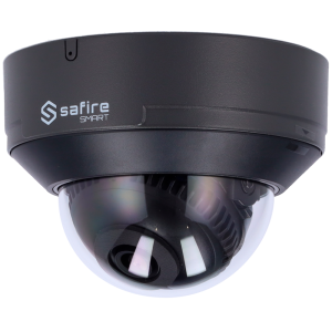 Safire Smart SF-IPD040A-4E1-GREY Safire Smart - Cámara Domo IP gama E1 Inteligencia Artificial - Resolución 4 Megapíxel