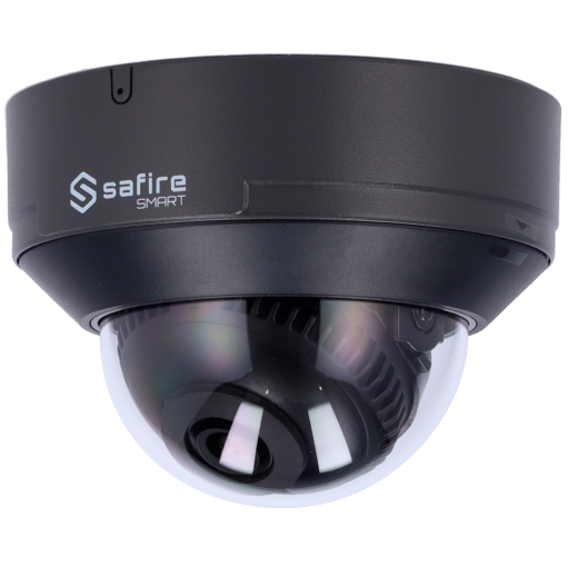 Safire Smart SF-IPD040A-4E1-GREY Safire Smart - Cámara Domo IP gama E1 Inteligencia Artificial - Resolución 4 Megapíxel