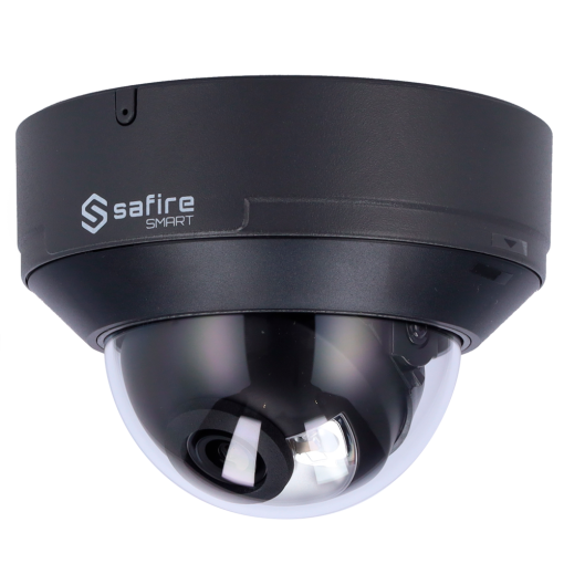 Safire Smart SF-IPD040A-4I1-DL-GREY Safire Smart - Cámara Domo IP gama I1 AI Avanzada y DualLight - Resolución 4 Megapíxel