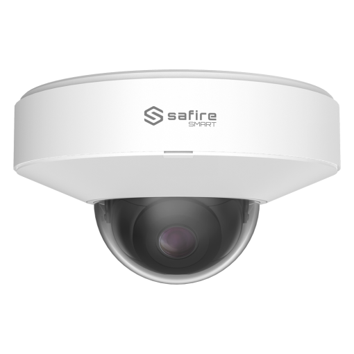 Safire Smart SF-IPD050A-4E2 Cámara Domo IP gama E Inteligencia ArtificialResolución 4 Mpx (2592×1520)Lente 2.8 mm | Audio