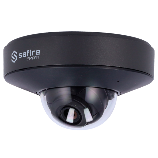 Safire Smart SF-IPD050A-4I1-GREY Safire Smart - Cámara Domo IP gama I1 AI Avanzado - Resolución 4 Megapíxel (2592x1520) - Lente