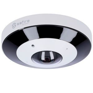 Safire Smart SF-IPD360A-12I1 Safire Smart - Cámara Domo IP Fisheye gama I1 - Resolución 12 Megapíxel (4000x3000) - Lente