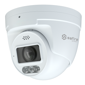 Safire Smart SF-IPT011CA-8I1-SL Safire Smart - Cámara Turret IP gama I1 con Disuasión activa - Resolución 8 Megapíxel