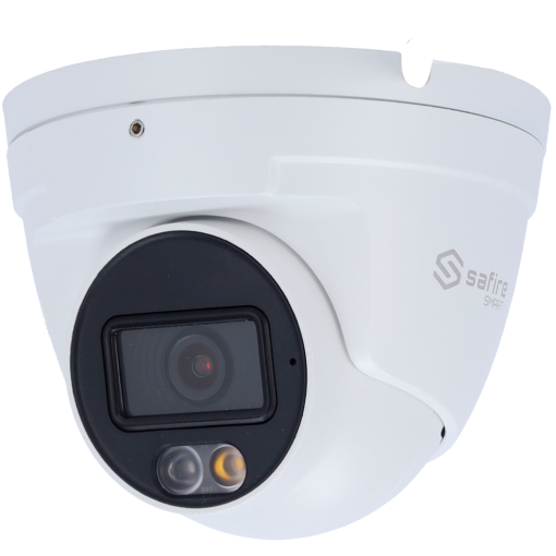 Safire Smart SF-IPT020A-4I1-DL Safire Smart - Cámara Turret IP gama I1 AI Avanzada y DualLight - Resolución 4 Megapíxel