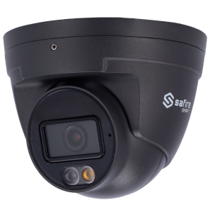 Safire Smart SF-IPT020A-4I1-DL-GREY Safire Smart - Cámara Turret IP gama I1 AI Avanzada y DualLight - Resolución 4 Megapíxel