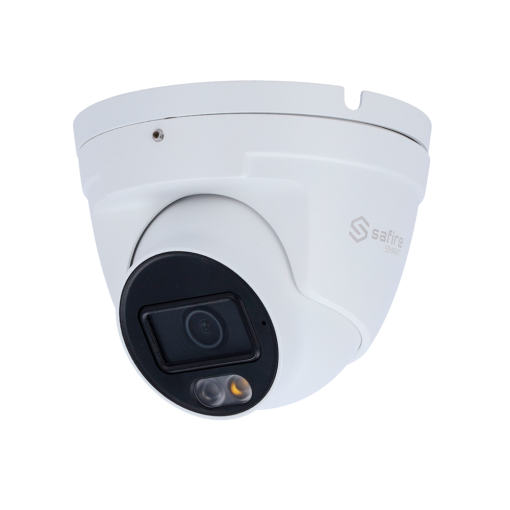 Safire Smart SF-IPT020A-8B1-DL Safire Smart - Cámara Turret IP gama B1 con luz dual - Resolución 8 Megapixel (3840×2160) -