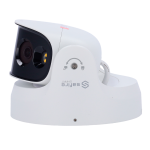 Safire Smart SF-IPT180CA-8I1-SL Safire Smart - Cámara Turret IP gama I1 panorámica - Resolución 8 Megapíxel (4320x1680) -