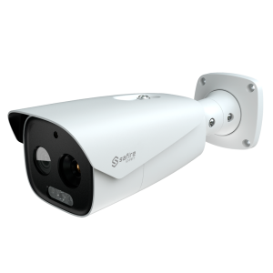 Safire Smart SF-IPTB384A-19D5 Cámara térmica Dual Bullet IP Safire Smart - Sensor térmico 12 μm 384x288 VOx | Lente 19 mm -
