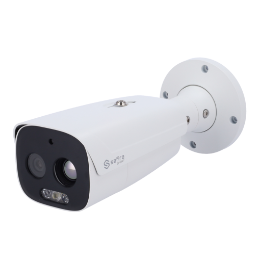 Safire Smart SF-IPTB384A-25D5 Cámara térmica Dual Bullet IP Safire Smart - Sensor térmico 12 μm 384x288 VOx | Lente 25 mm -