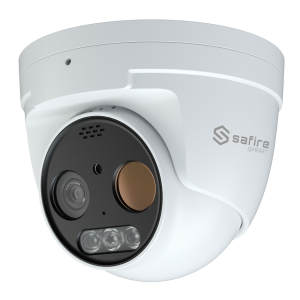 Safire Smart SF-IPTT256A-3D5 Cámara térmica Dual Turret IP Safire Smart - Sensor térmico 256x192 VOx | Lente 3.2 mm -