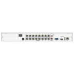 Safire Smart SF-NVR6216-16P-B2 Safire Smart - Grabador NVR para cámaras IP - 16CH Puertos PoE / Compresión H.265S / 2HDD -