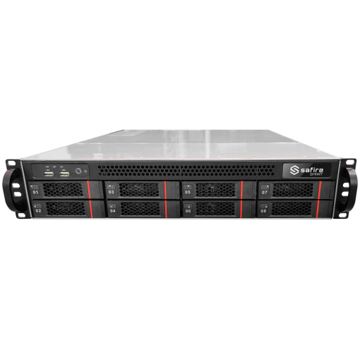 Safire Smart SF-SERVERVMS-1000CH Safire Smart - Servidor con VMS hasta 1000CH - 256 dispositivos - Hasta 64 usuarios - Hasta