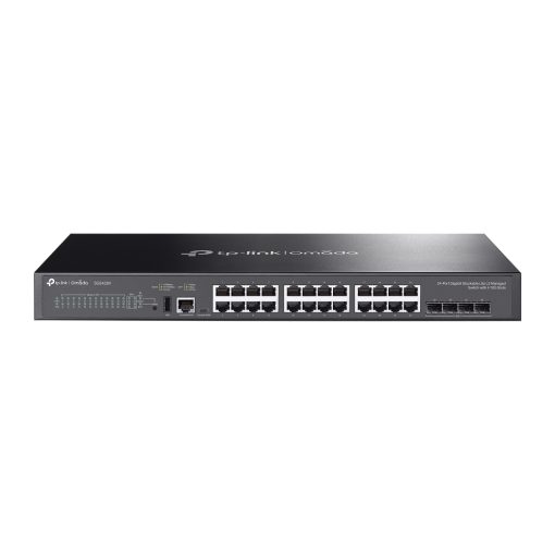 TP-Link SG5428X Switch L3 gestionable TP-Link Omada de 24 puertos Gigabit + 4 SFP+ 10G