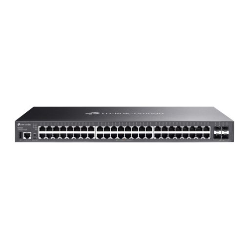 TP-Link SG5452X Switch L3 gestionable TP-Link Omada de 48 puertos Gigabit + 4 SFP+ 10G