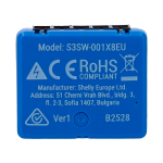 Shelly SH-1-MINI-GEN3 Relé Shelly 1 Mini Gen3 - Controlador Inteligente - Relé de 1 canal / Contacto Seco - WiFi