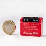 Shelly SH-1PM-MINI-GEN3 Relé Shelly 1PM Mini Gen3 - Controlador Inteligente - Relé de 1 canal / Medición de Consumo -