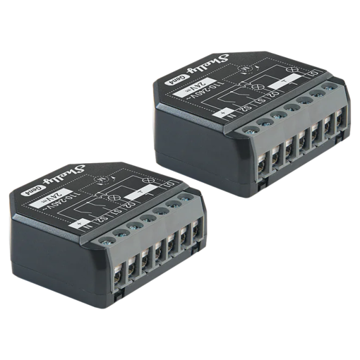 Shelly SH-2PM-GEN4-2PC Relé Shelly 2PM Gen4 (Pack 2) - Controlador de persianas / toldos - Relé de 2 canales