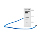 Shelly SH-3EM-63T-GEN3 Shelly 3EM-63T Gen3 - Medición trifásica con terminales planos (Flat) - Incluye 3 pinzas
